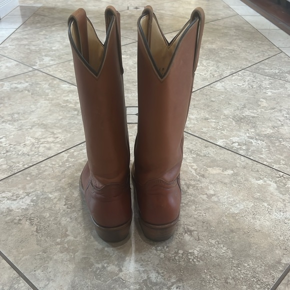Frye Tall Boots BROWN excellent condition size 6 men’s/ size 8 women’s - Picture 3 of 6